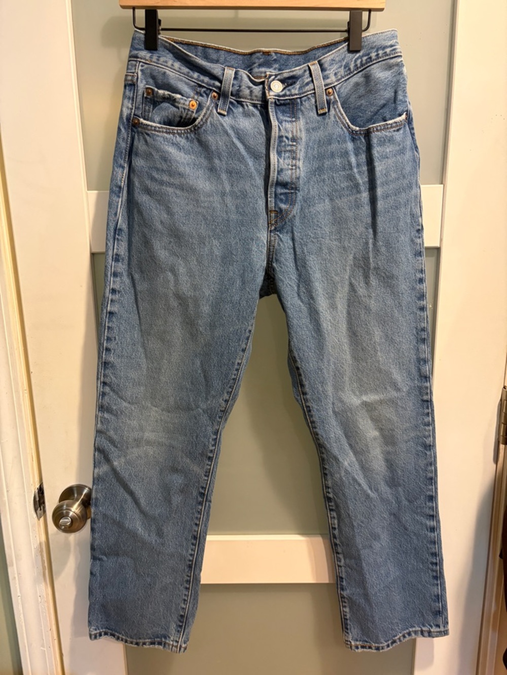 Levi's 501 Women's vintage Blue Straight Leg Jeans